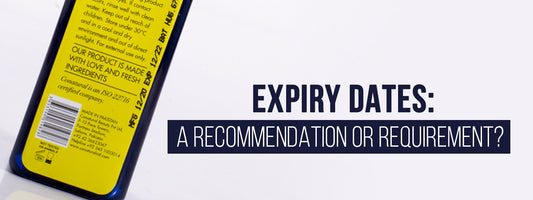 Expiry Dates: A Recommendation Or Requirement?