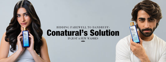 Bidding Farewell to Dandruff: Conatural's Solution in Just a Few Washes