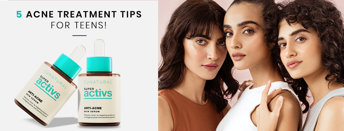 5 Acne Treatment Tips for Teens