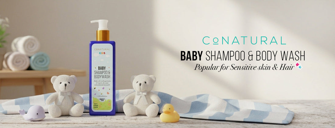 baby shampoo and body wash