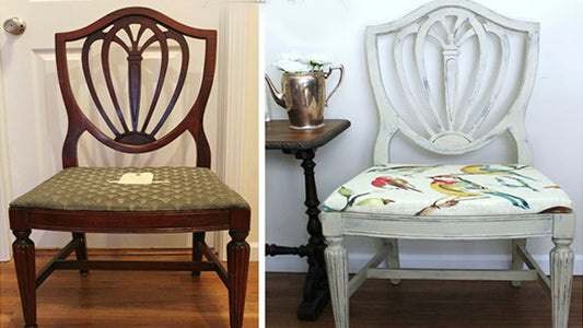 DIY Chair Makeover - Shabby Chic