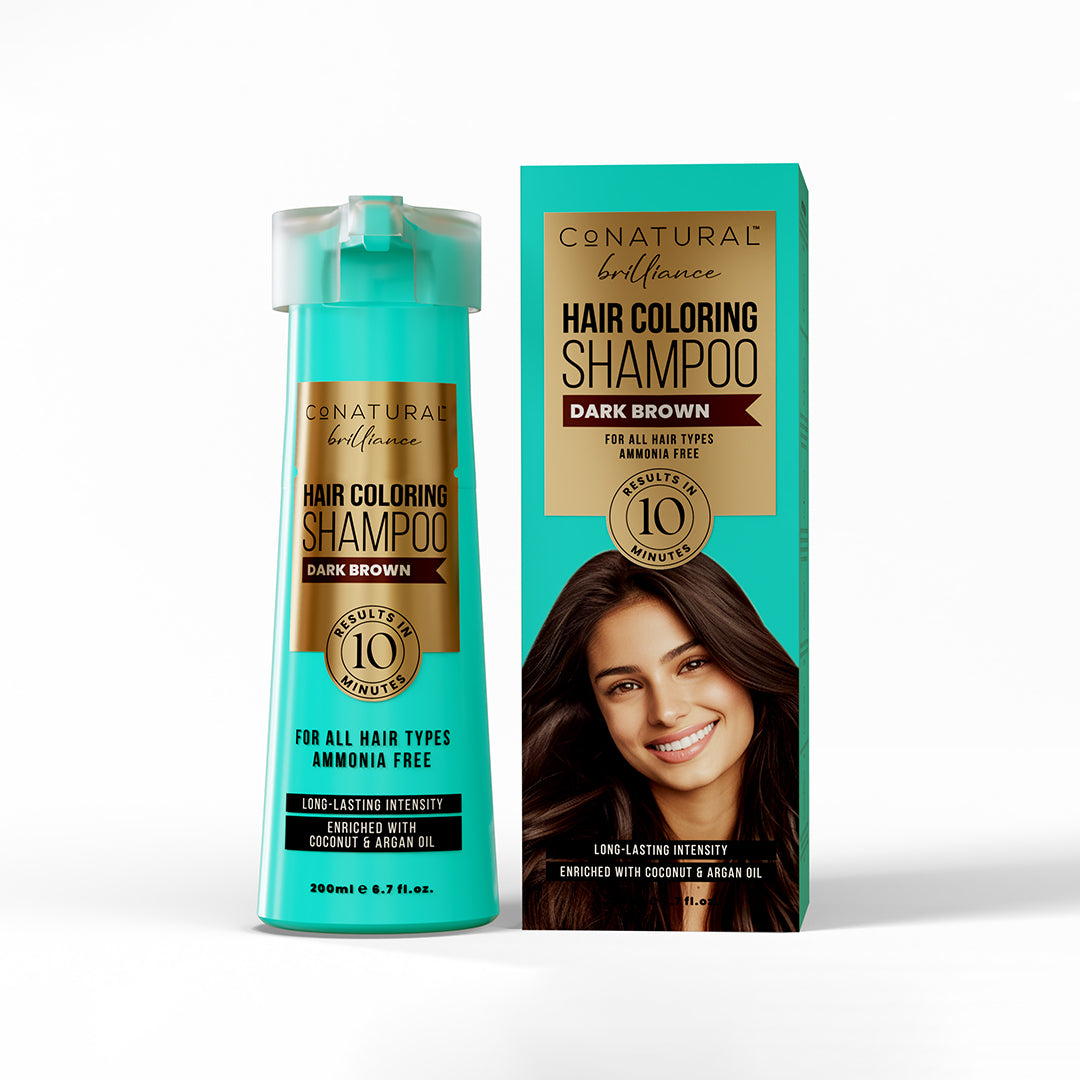 Hair Coloring Shampoo – Dark Brown