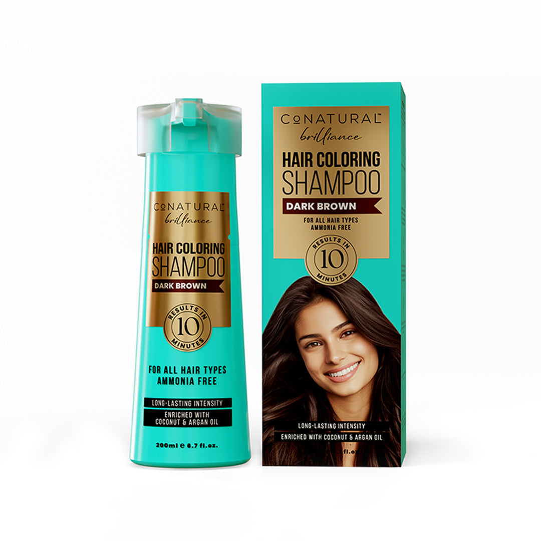 Hair Coloring Shampoo Brown - Hair Coloring Shampoo – Conatural