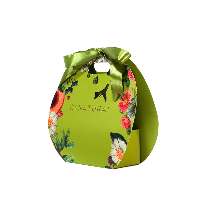 Round Floral Gift Box