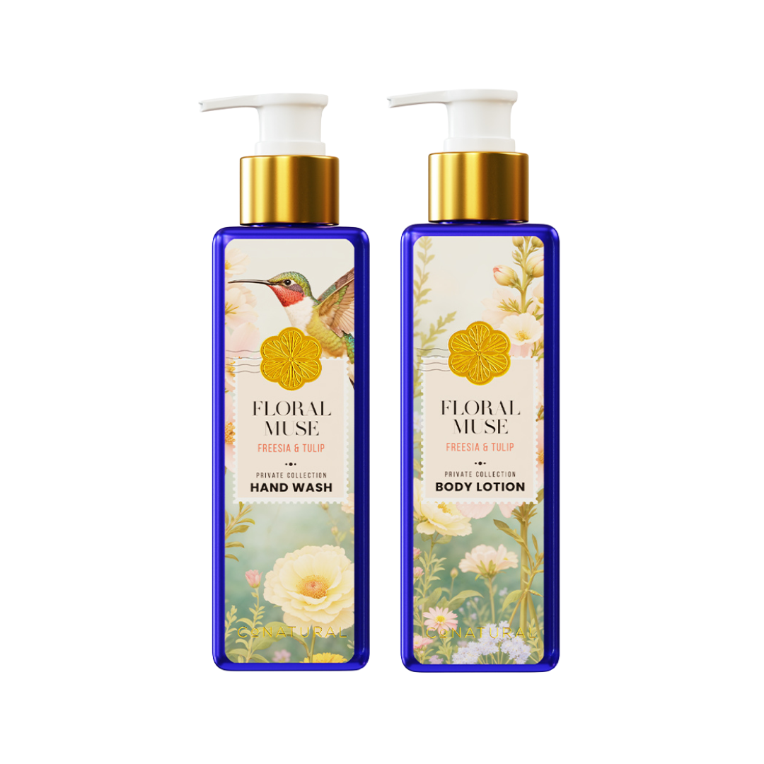 Floral Muse Hand Wash & Body Lotion Set
