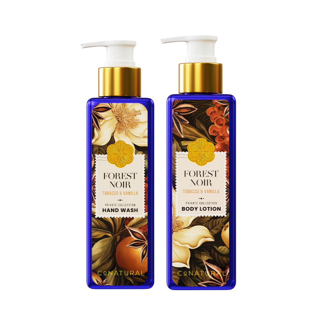 Forest Noir Hand Wash & Body Lotion Set