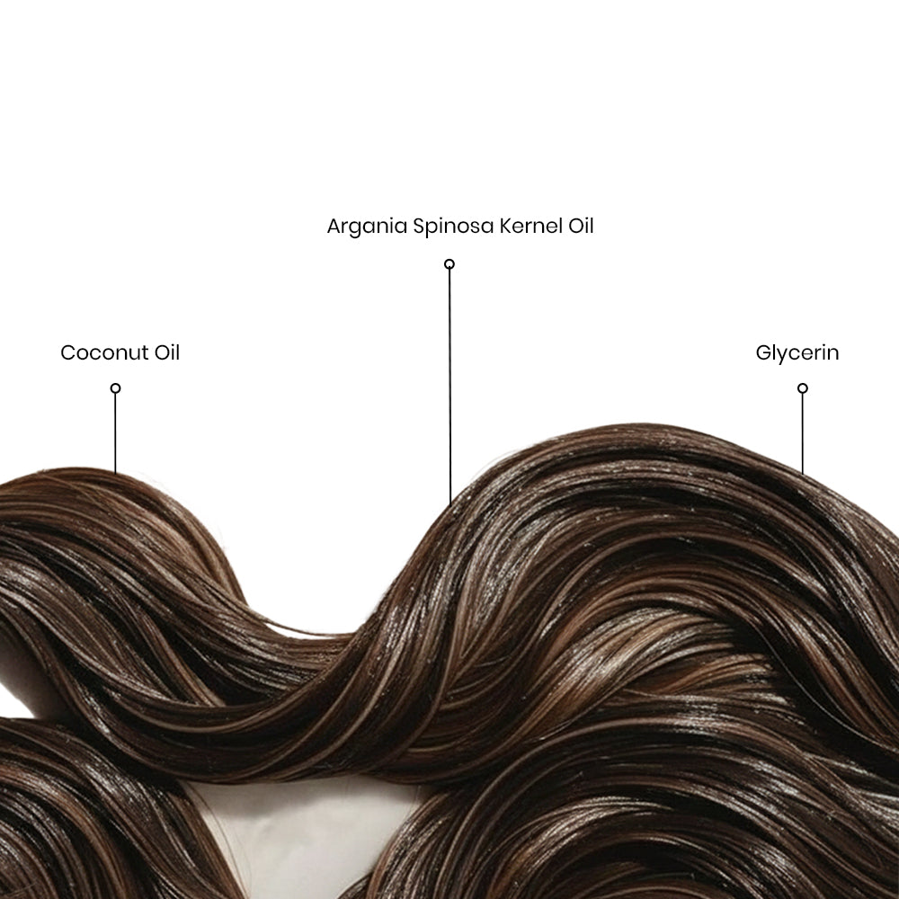 Hair Coloring Shampoo – Intense Brown Image 1