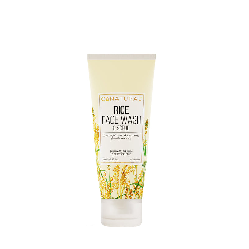 Rice Face Wash & Scrub