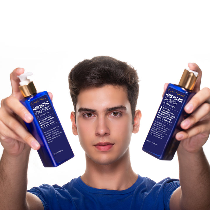 Organic & Natural Hair Repair Shampoo For Men 